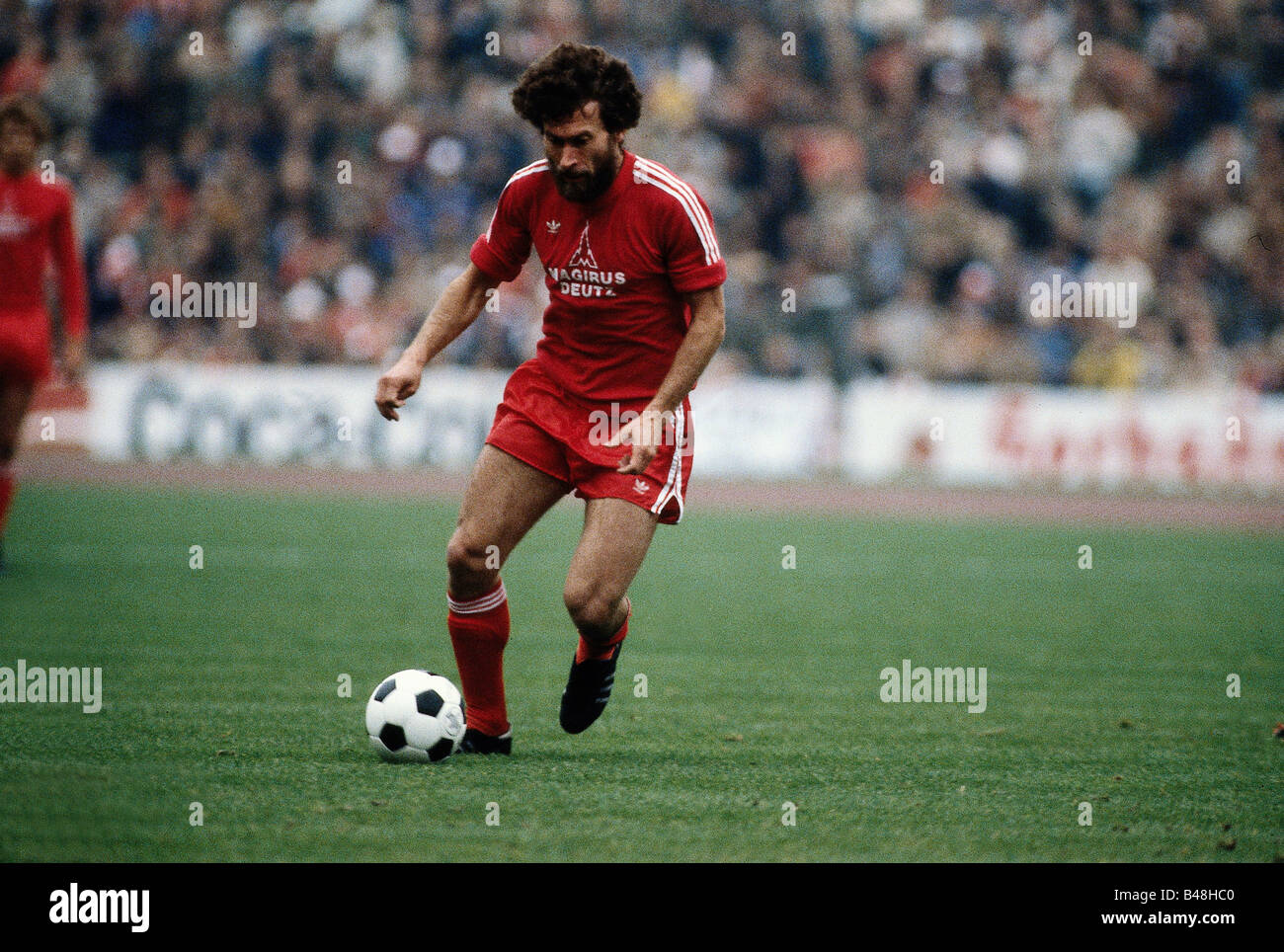 Breitner, Paul, * 5.9.1951, German athlete (football), full length, circa 1980, Stock Photo