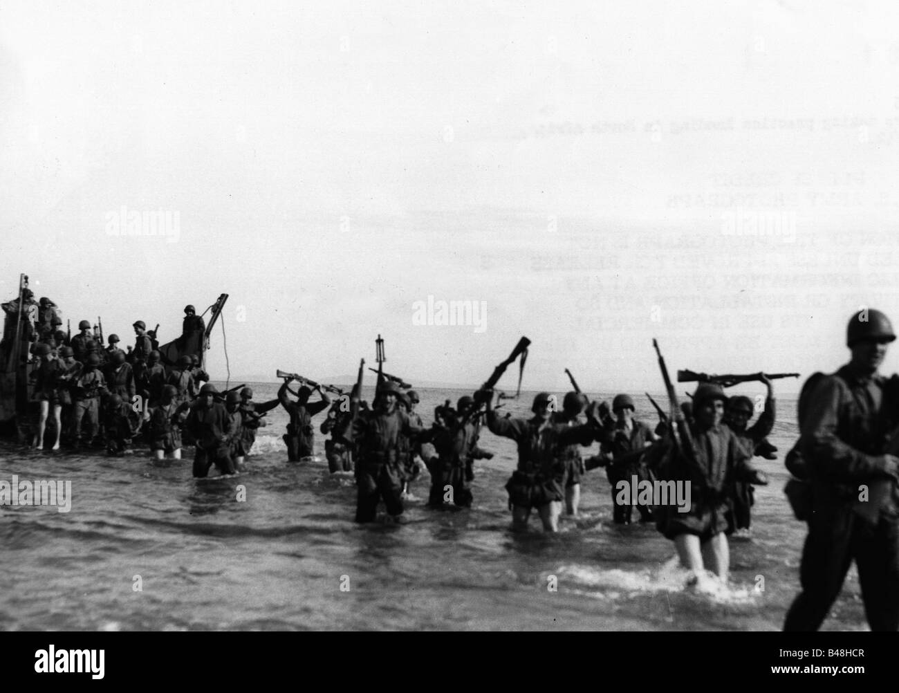 events, Second World War / WWII, North Africa, Algeria, a company of US Rangers during maneuvers, 20.12.1942, Stock Photo