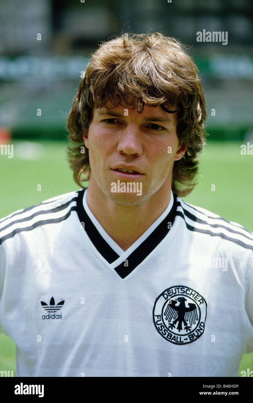 Matthäus, Lothar, * 21.3.1961, German athlete (footballer), portrait, 1980s, , Stock Photo