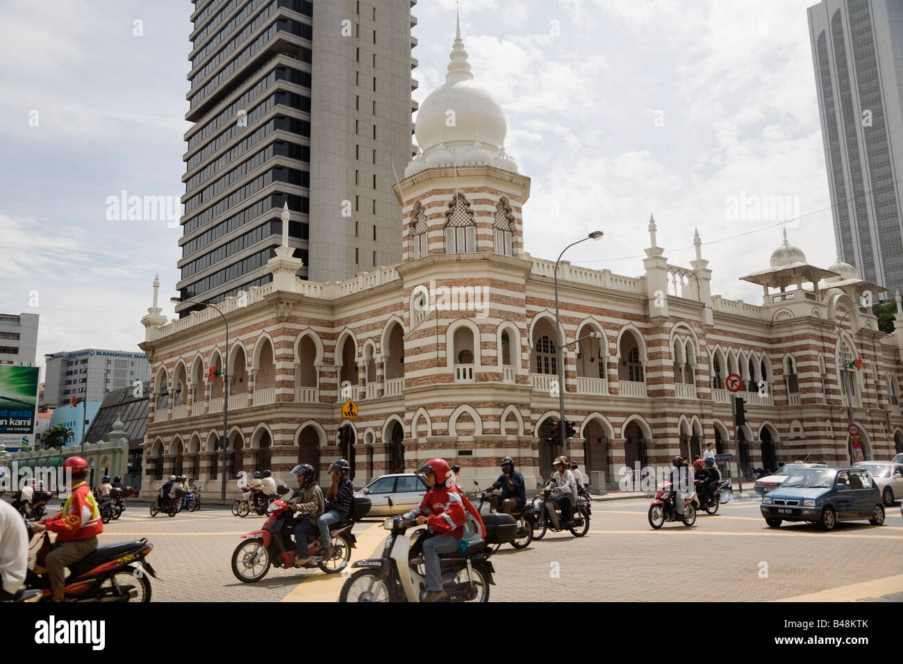 Old City Hall at Merdeka Square Kuala Lumpur Malaysia Stock Photo