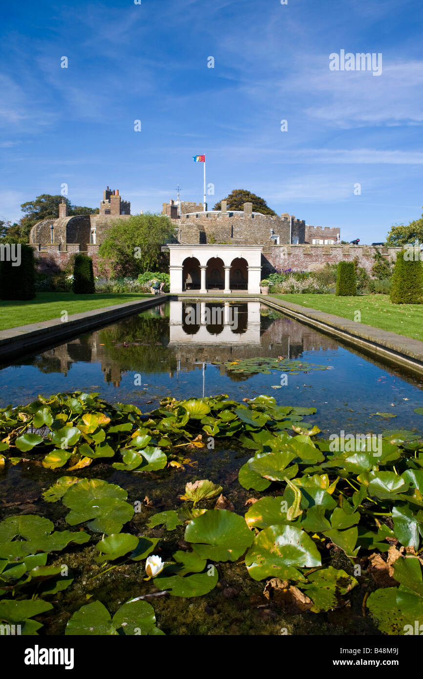 Walmer castle Deal Stock Photo