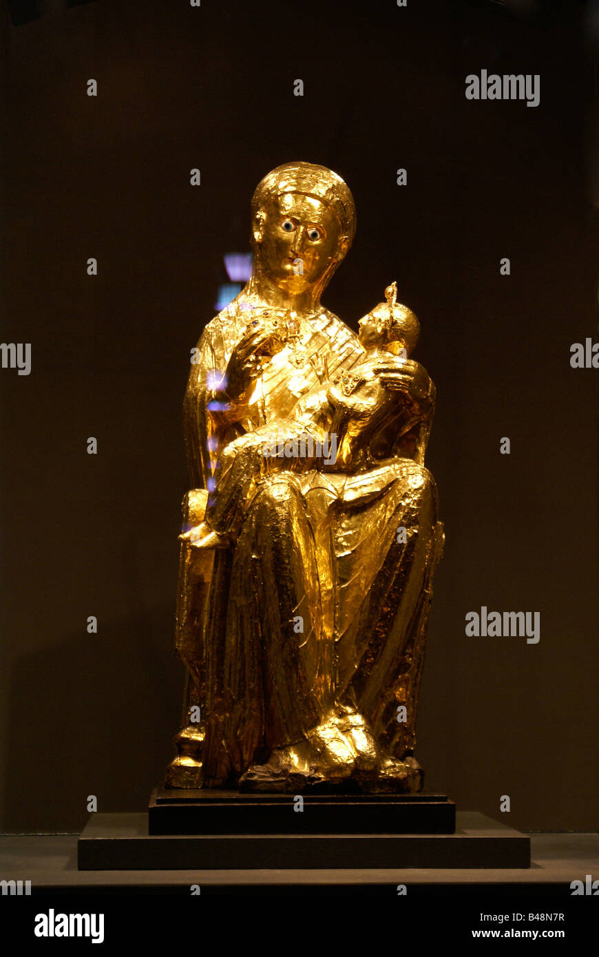 Oldest preserved sculpture of the Virgin Mary in the world, exhibited