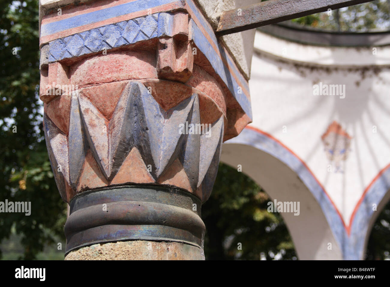 Detail of the Viziers turbe, Travnik, Bosnia and Herzegovina Stock