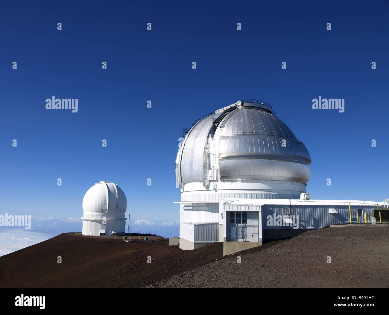 Mauna Kea Observatories Stock Photo Alamy