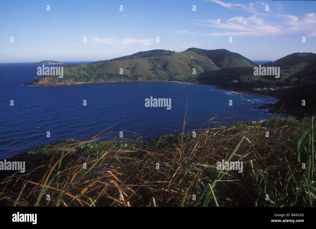 aereal view of buzios, brazil Stock Photo