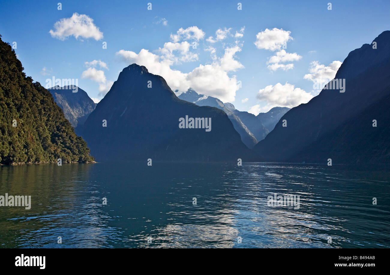 Milford Sound, New Zealand Stock Photo