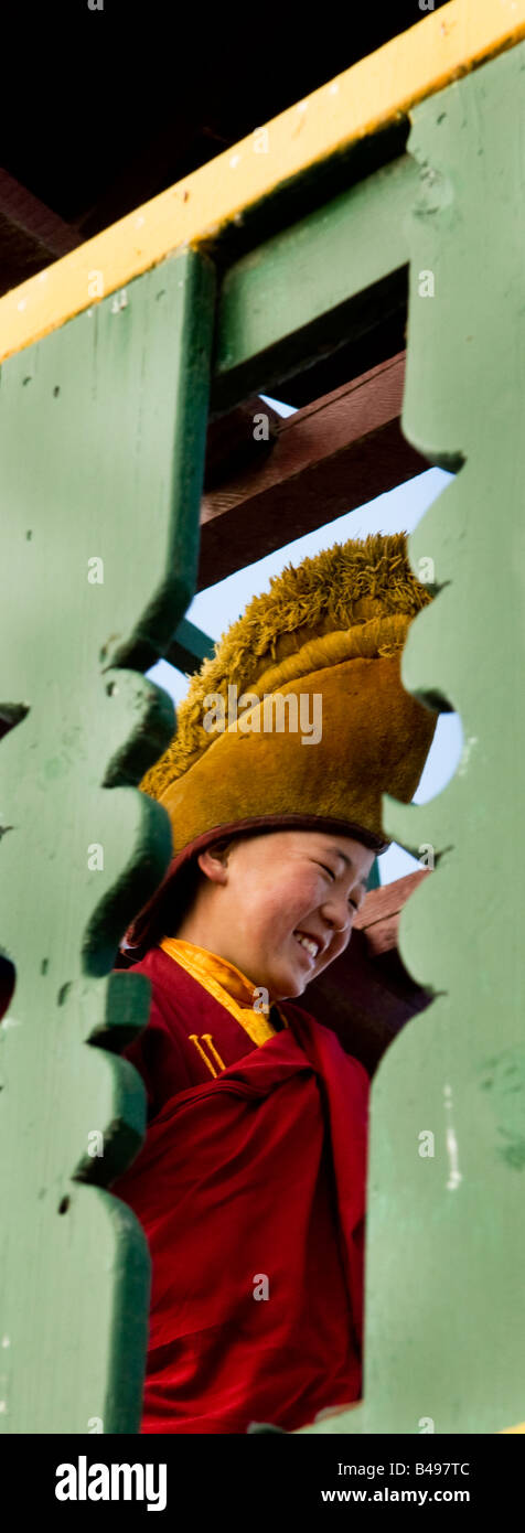 Traditional ceramony in Mongolia Stock Photo