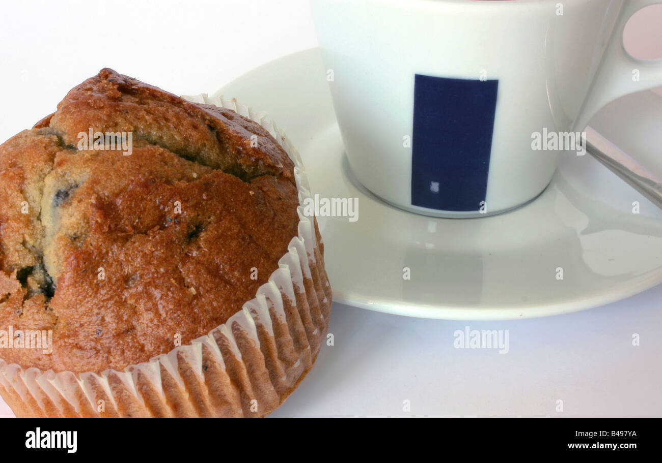 A coffee and muffin break Stock Photo Alamy