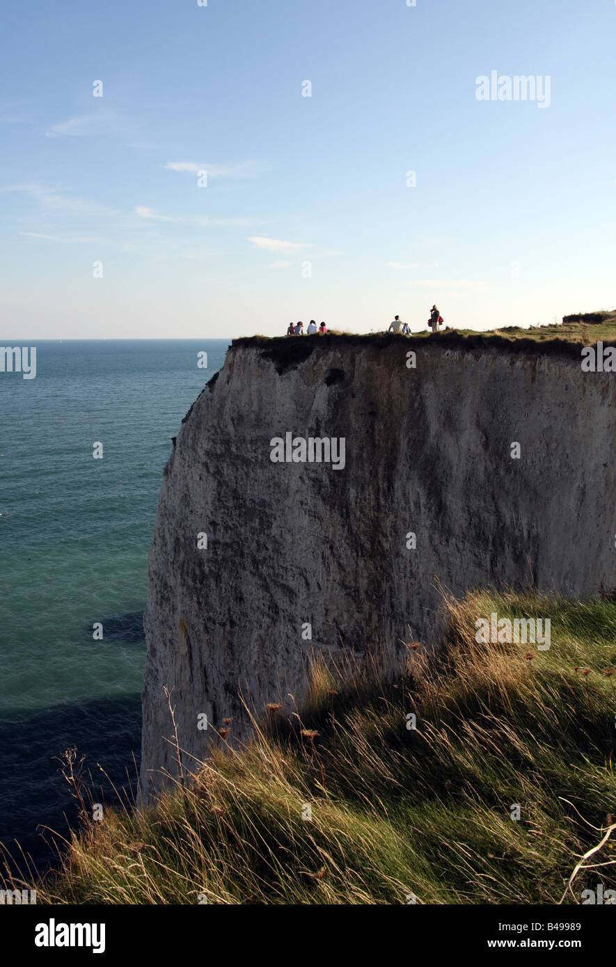Old Harry Rocks near Poole in Dorset in England Stock Photo - Alamy