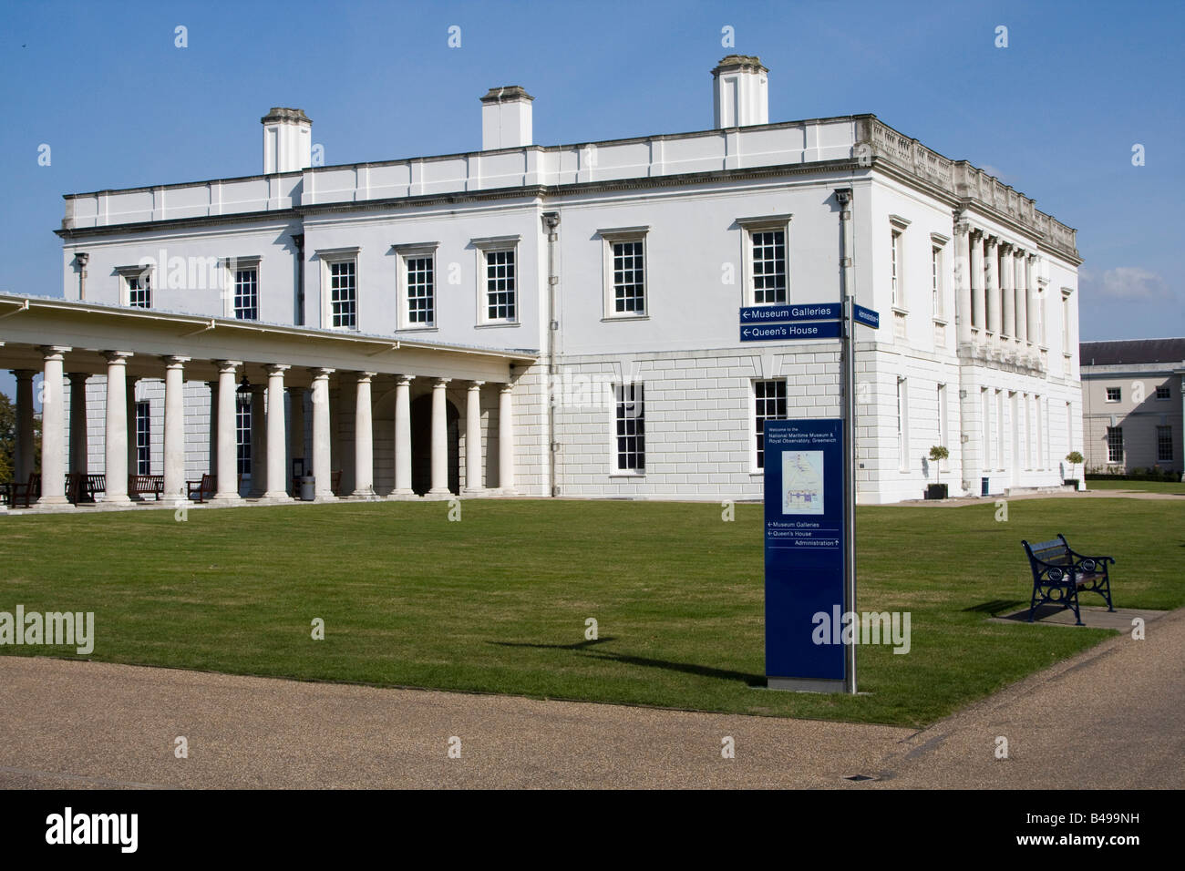 The Queen's House, Greenwich, London England Stock Photo - Alamy