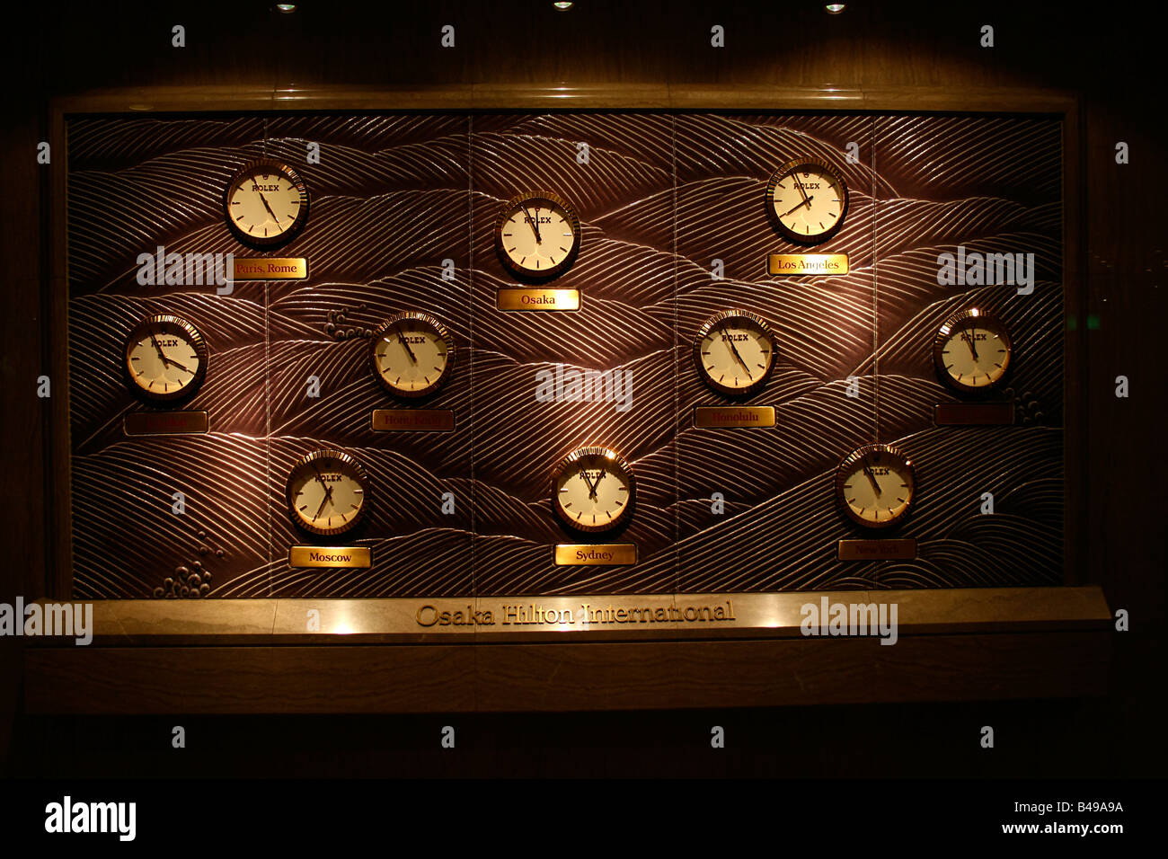 Rolex watch clocks board on hires stock photography and images Alamy