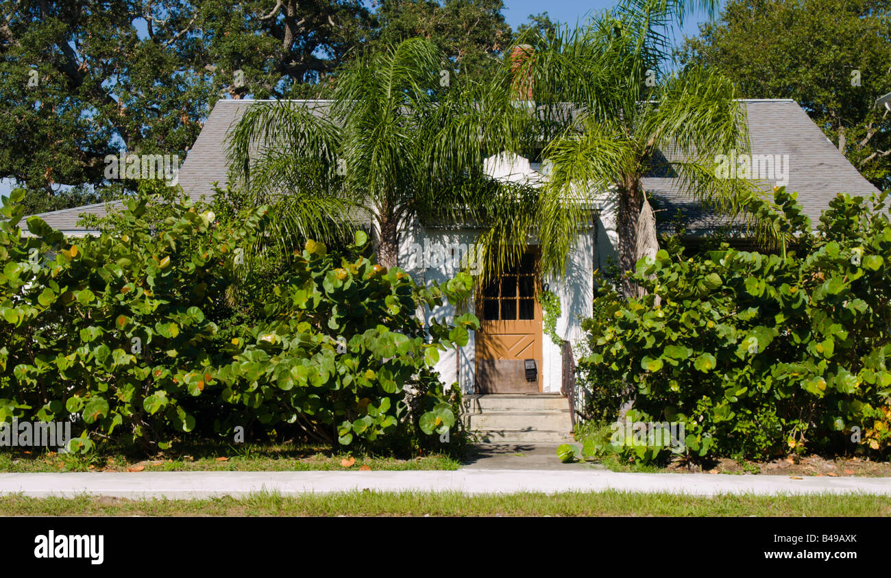 Jim Morrison of THE DOORS was born in this house on Vernon Place in Melbourne Florida on December 8 1943 Stock Photo