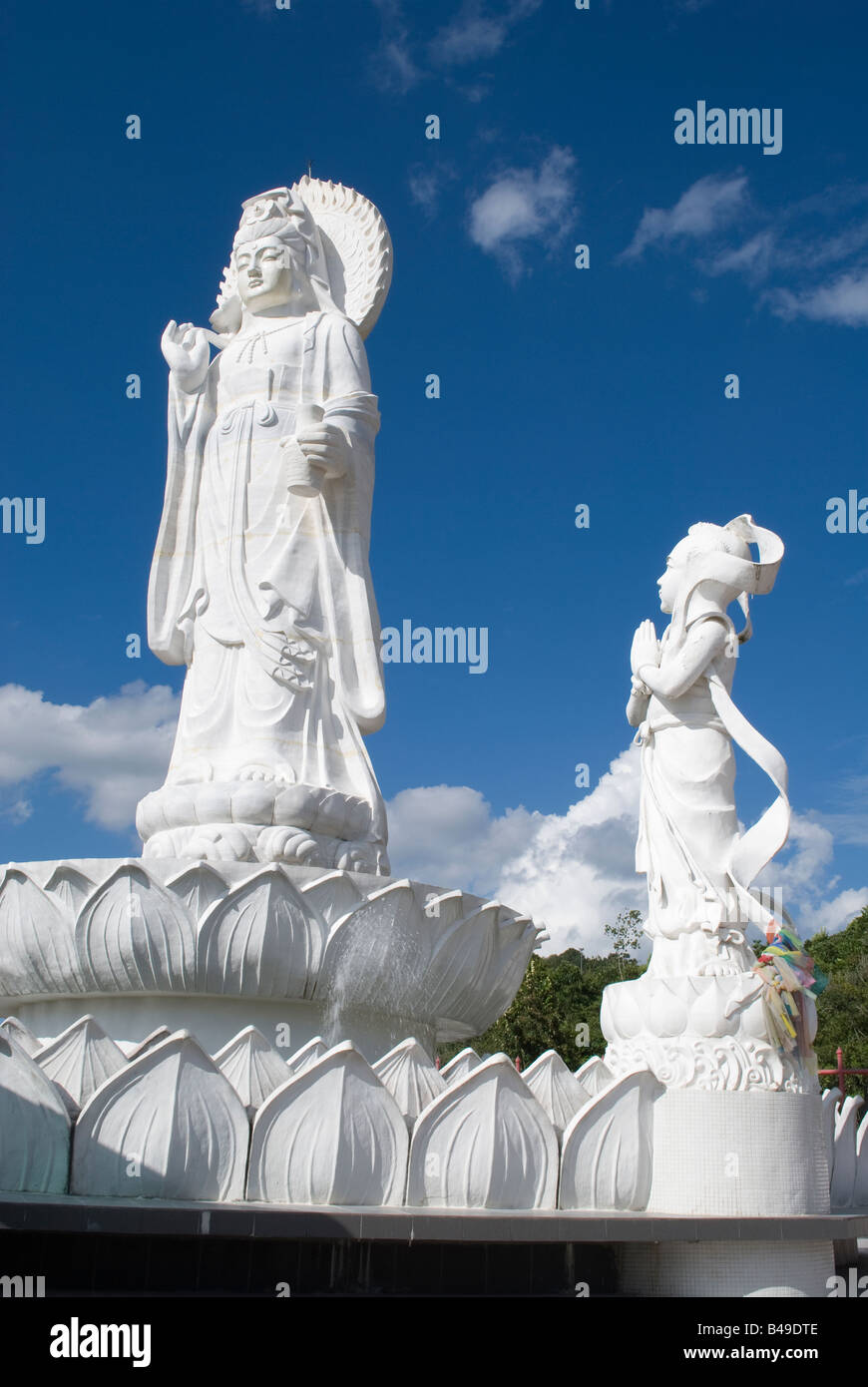 THE GODDESS OF COMPASSION AND MERCY Stock Photo