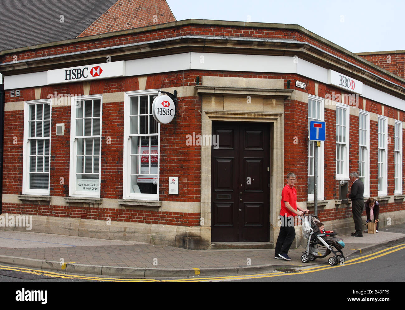HSBC Bank, Eastwood, Nottinghamshire, England, U.K Stock Photo Alamy