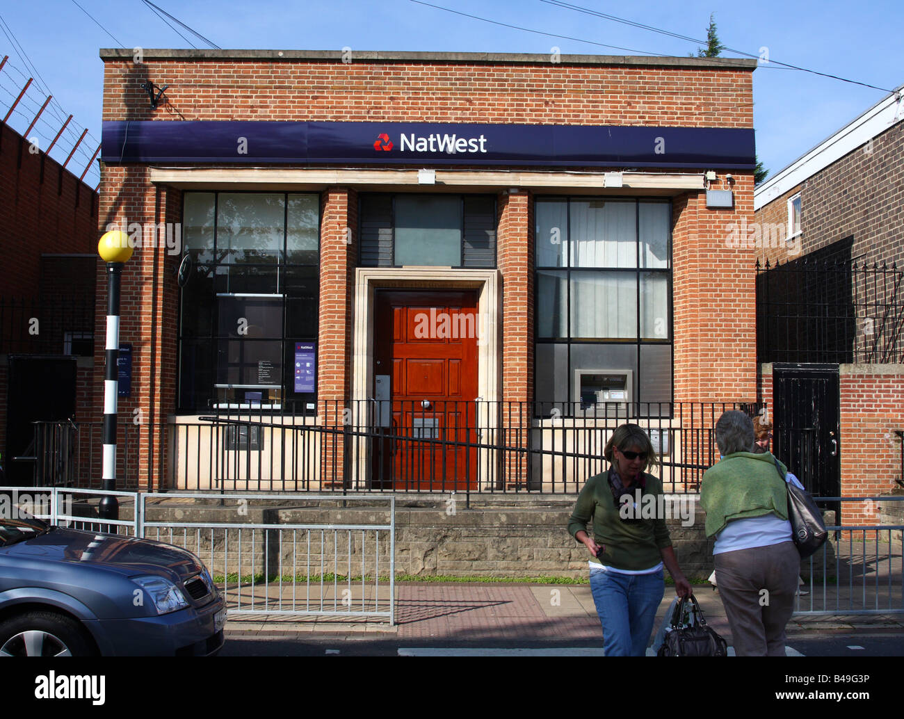 NatWest Bank, RadcliffeOnTrent, Nottinghamshire, England, U.K Stock