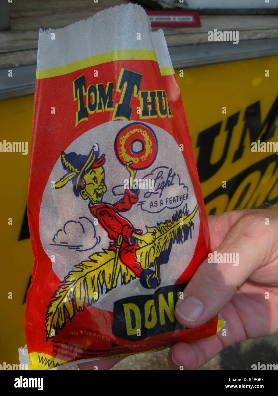 Tom Thumb doughnuts at the Minnesota State Fair Stock Photo Alamy