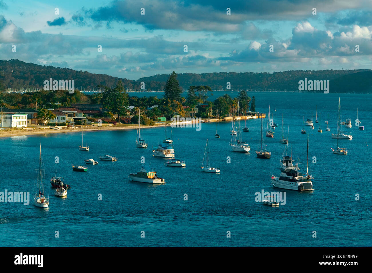 Pittwater marina hi-res stock photography and images - Alamy