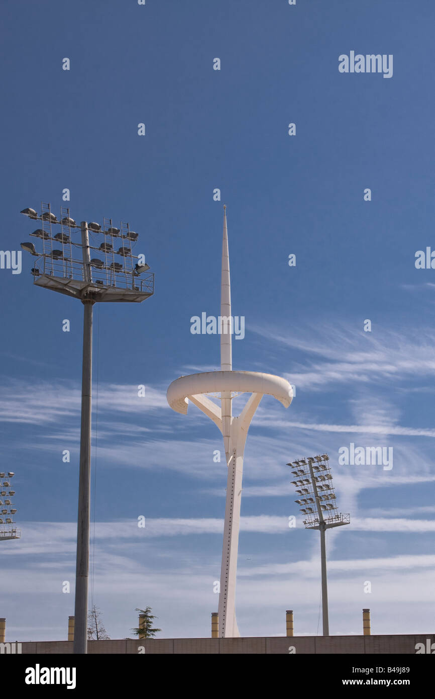 Barcelona olympic stadium 1992 hi-res stock photography and images - Alamy