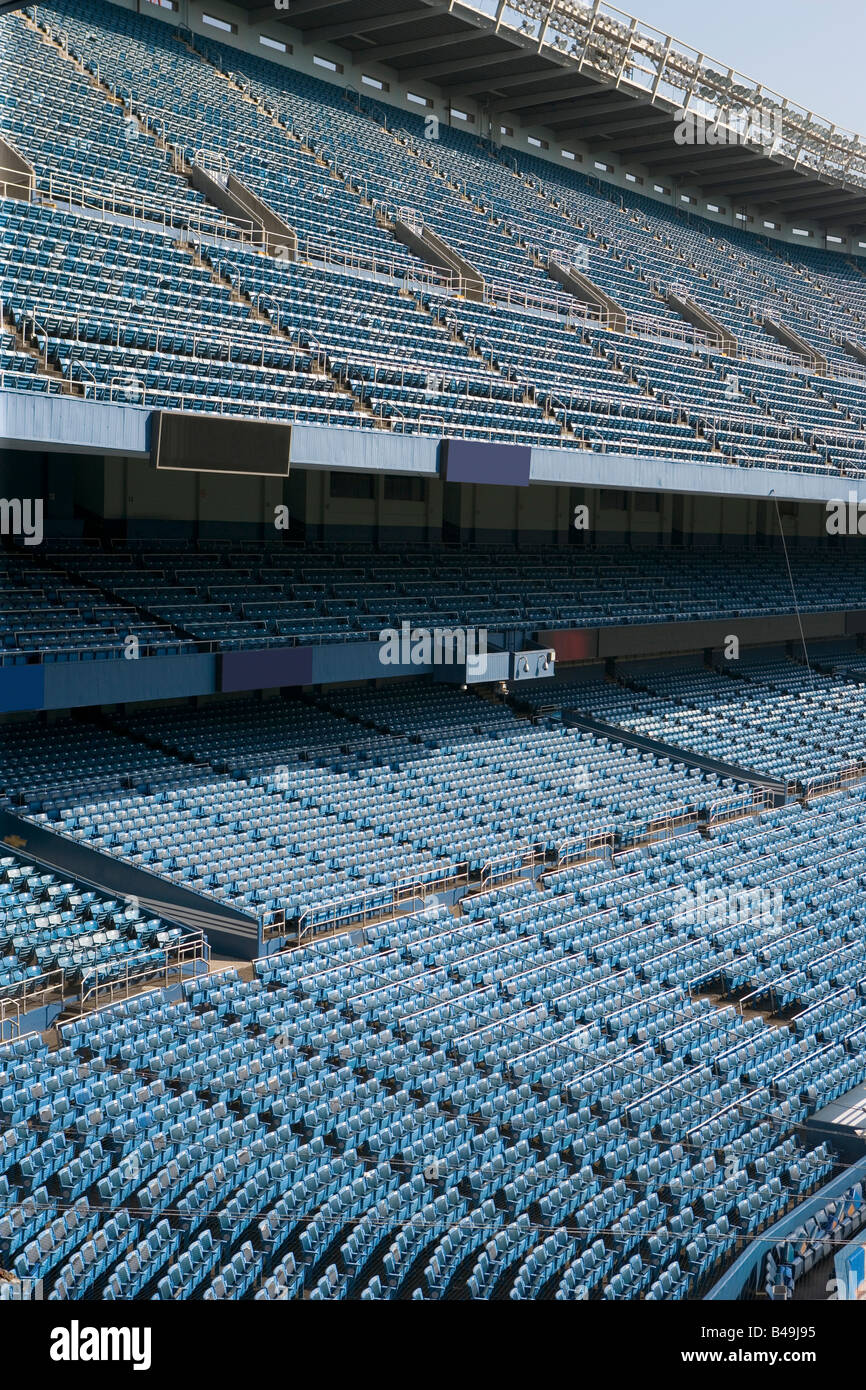 Empty Yankee Stadium in 2008 it s last year of use Stock Photo