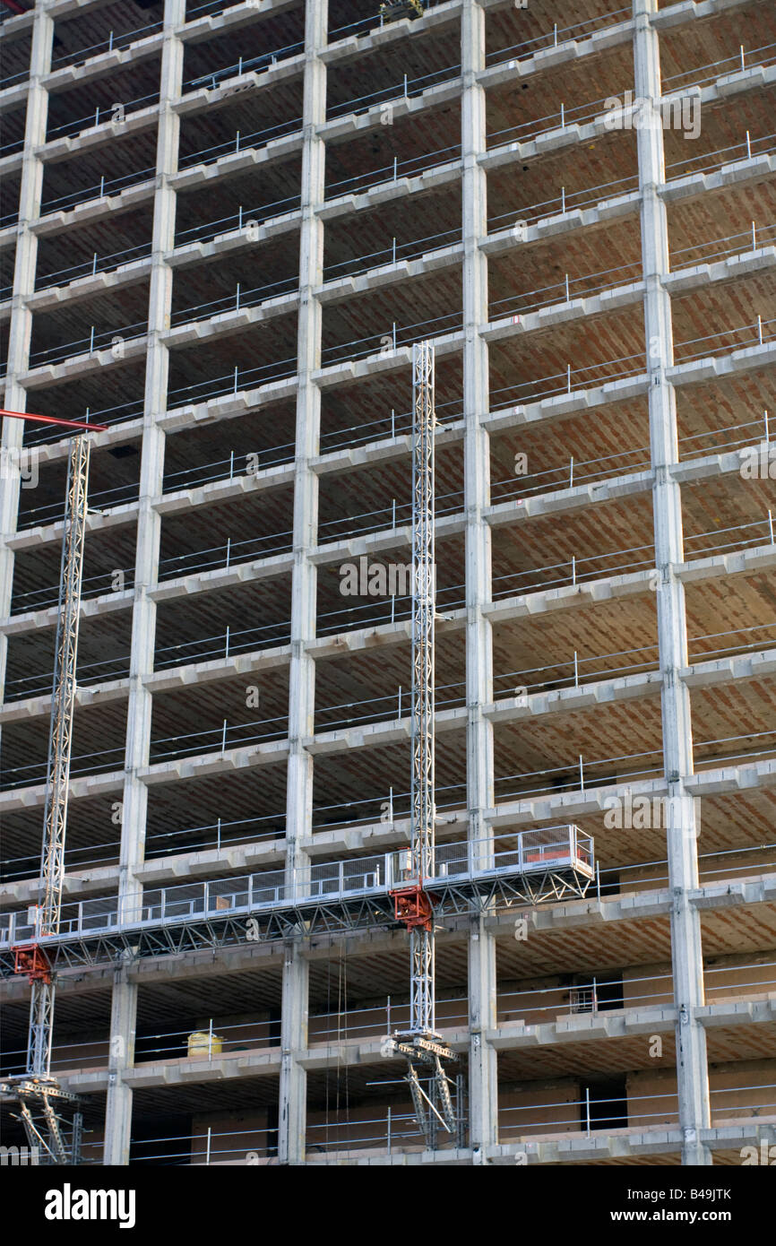KD Tower (formerly Kodak building) Hemel Hempstead, redevelopment underway September 2008 Stock Photo