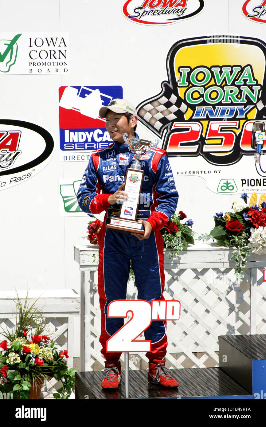 2nd place IRL Indy Car Iowa Corn 250 Newton IA Stock Photo Alamy