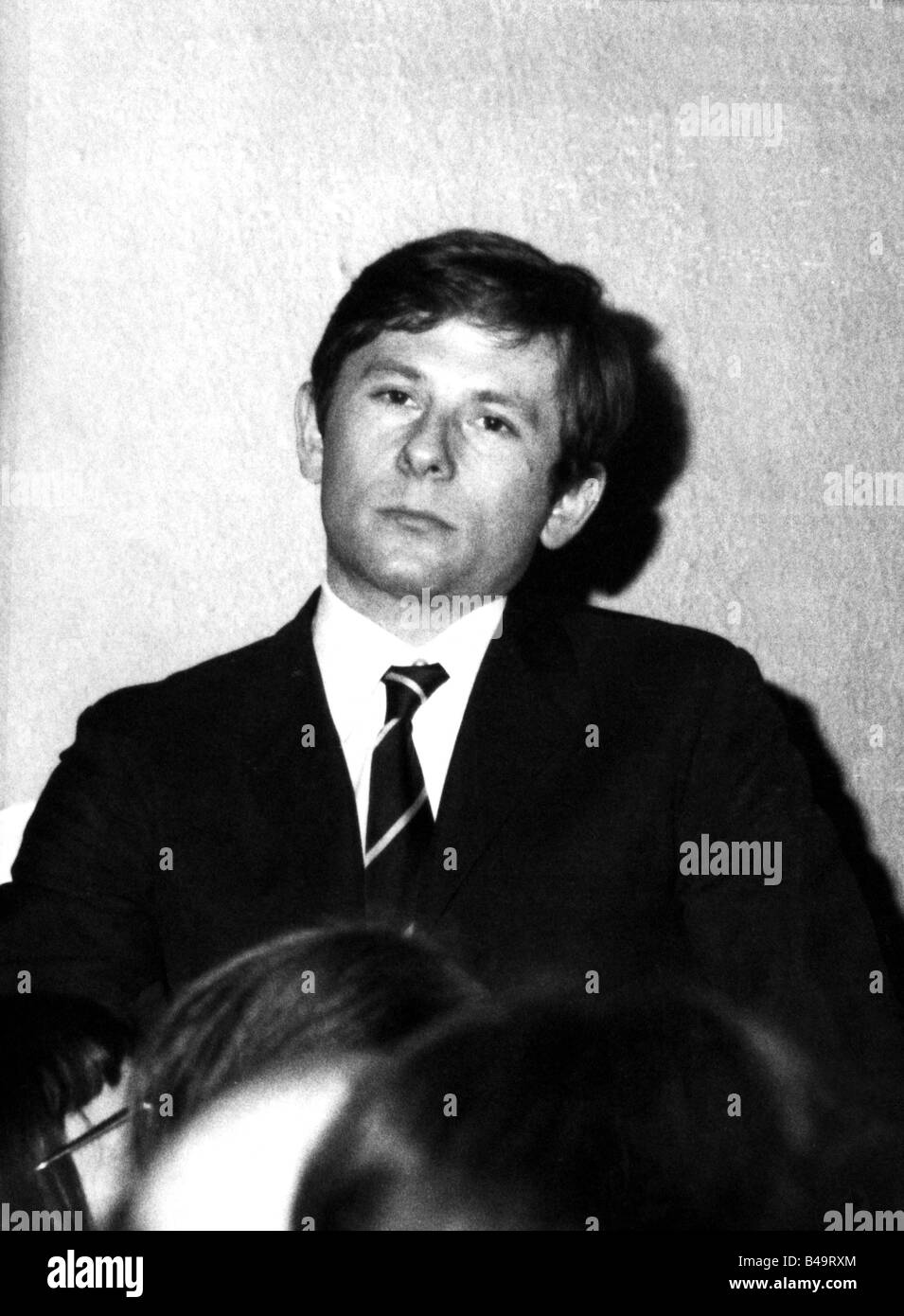 Polanski, Roman, * 18.8.1933, french director and actor, half length, at event, 'Dekadenz bei Gielow', discussion, discotheque P1, Munich, 24.2.1964, Stock Photo