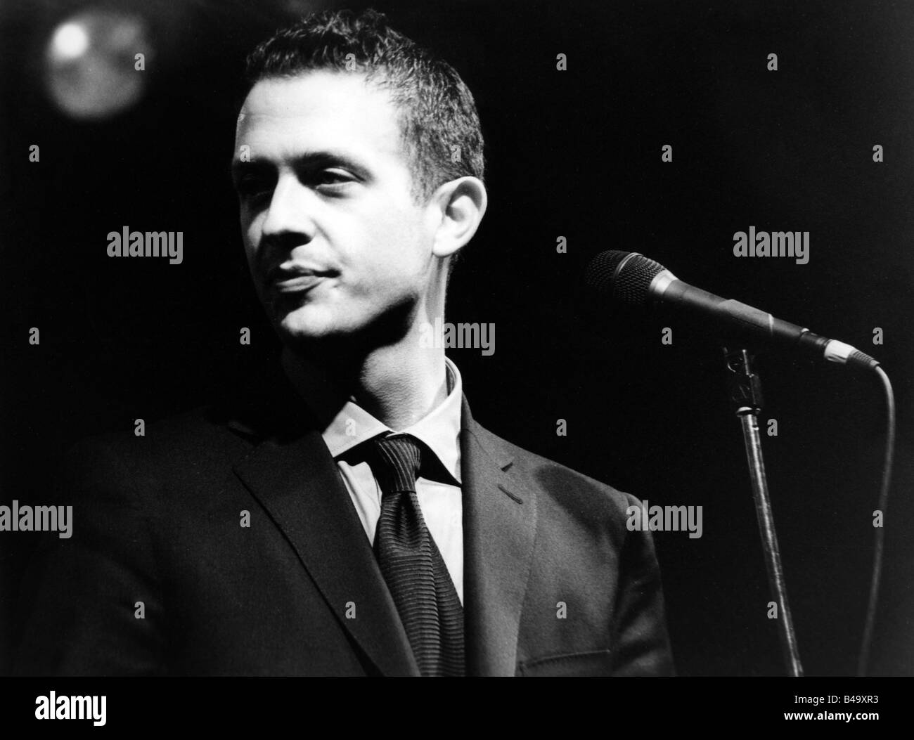 Brönner, Till, * 1971, German musician (Jazz), portrait, live performance, Mannheim, March 1999, Stock Photo