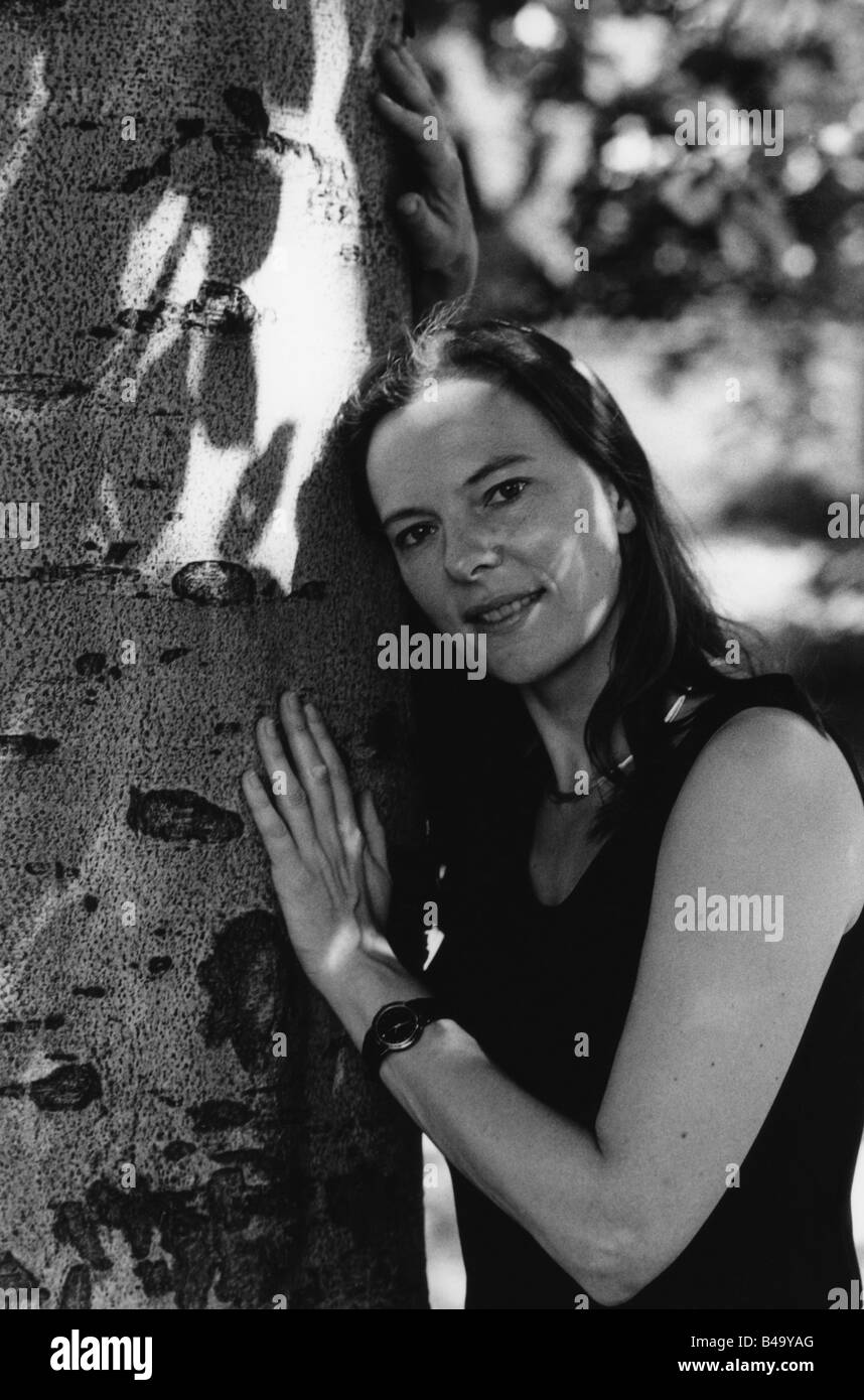 Szymanski, Silvia, * 1958, German author / writer, 1999, Stock Photo