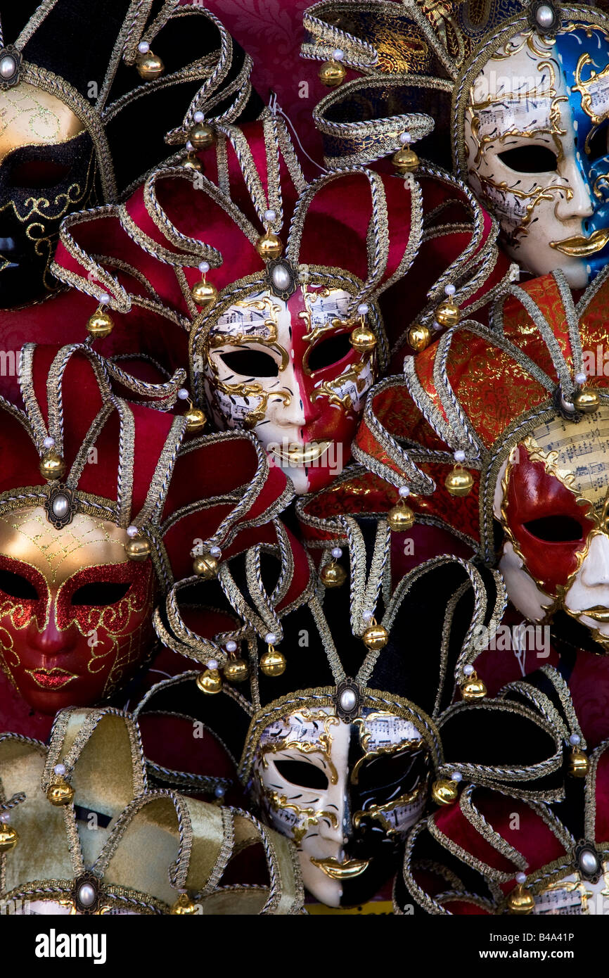 Venetian masks Stock Photo