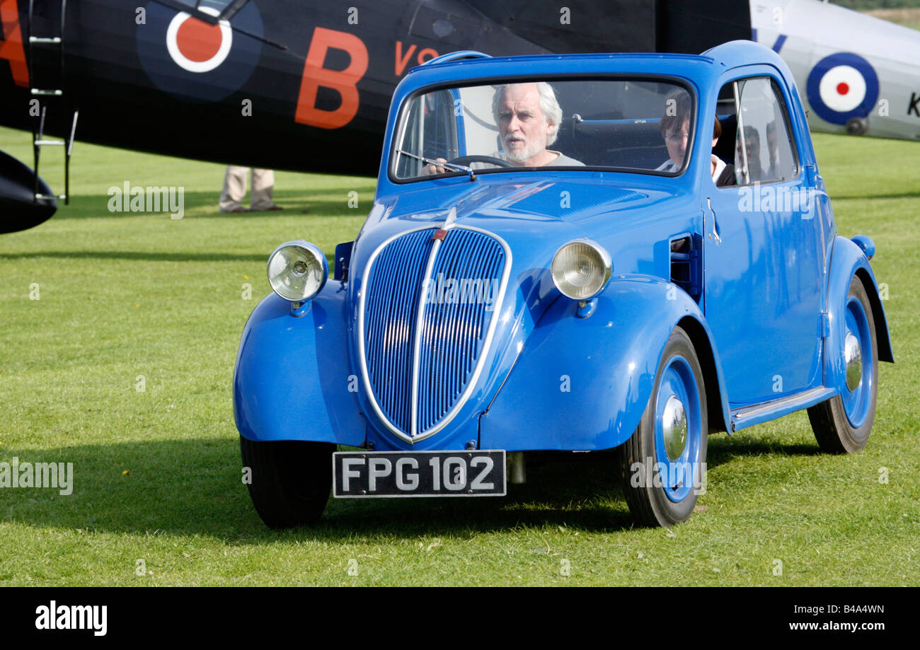 Fiat 500 Topolino Shuttleworth Collection Old Warden Bedfordshire Stock Photo