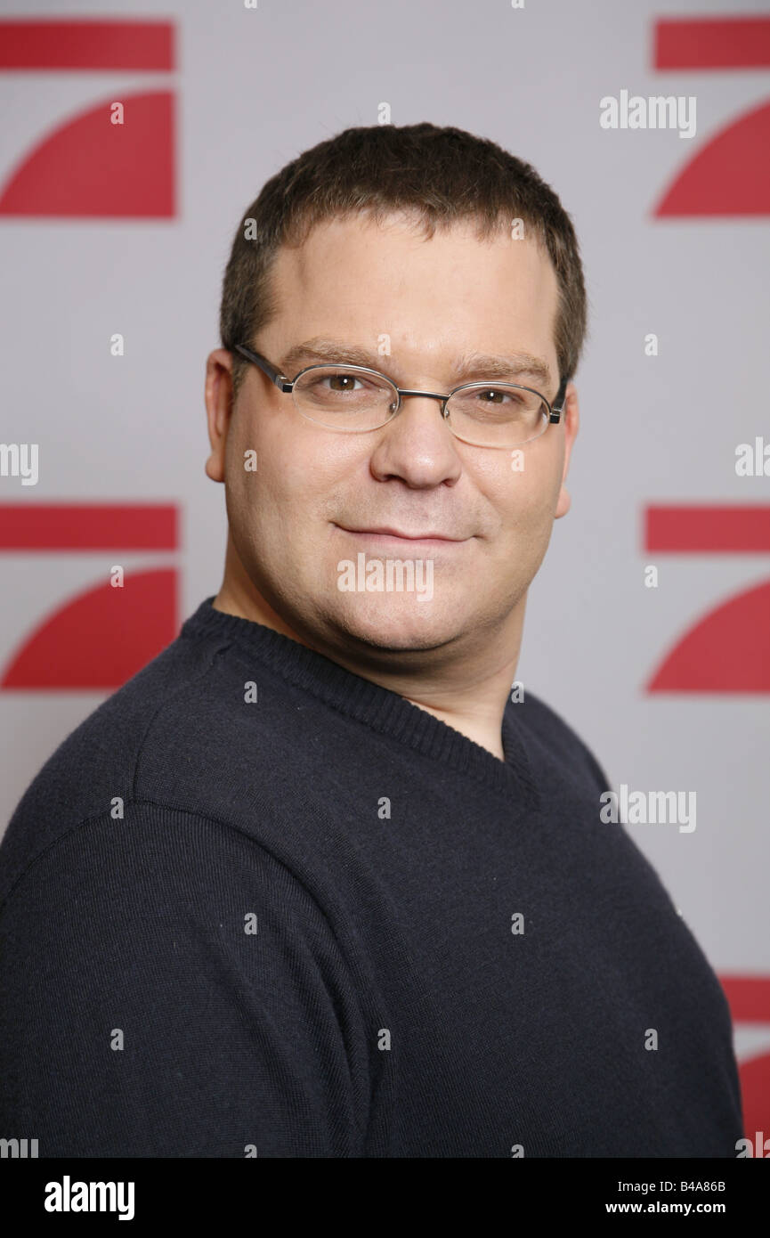 Duszat, Alexander (Elton), * 2.4.1971, German TV presenter and entertainer, portrait, 2007, Stock Photo