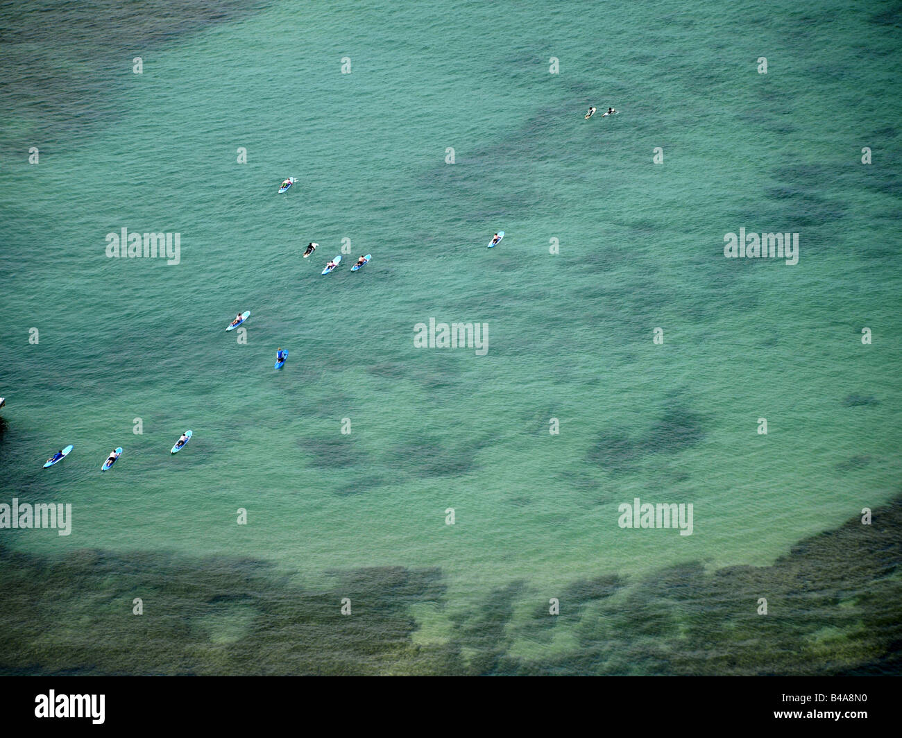 Aerial view hanauma bay oahu hi-res stock photography and images - Alamy