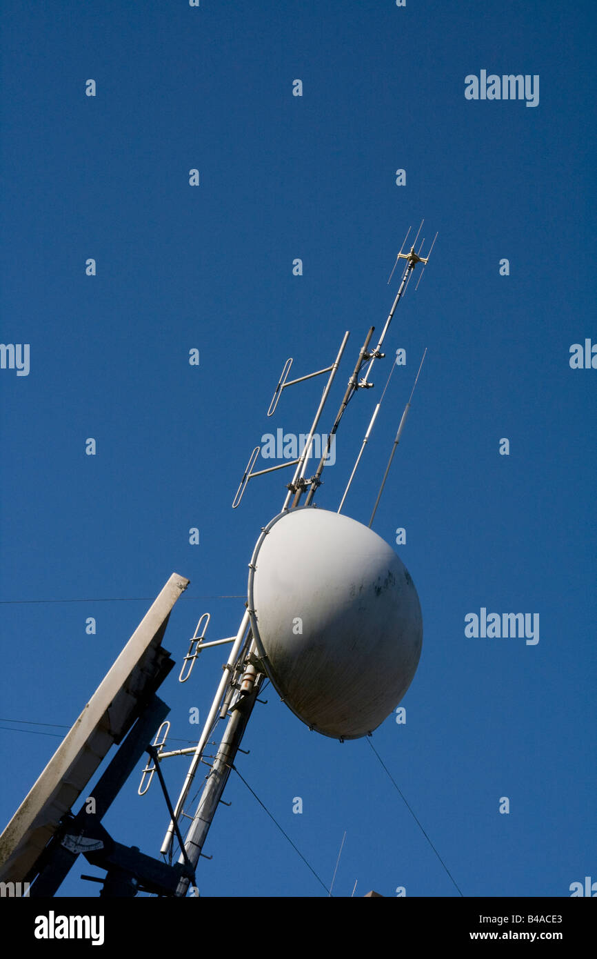 Radio Antenna Stock Photo