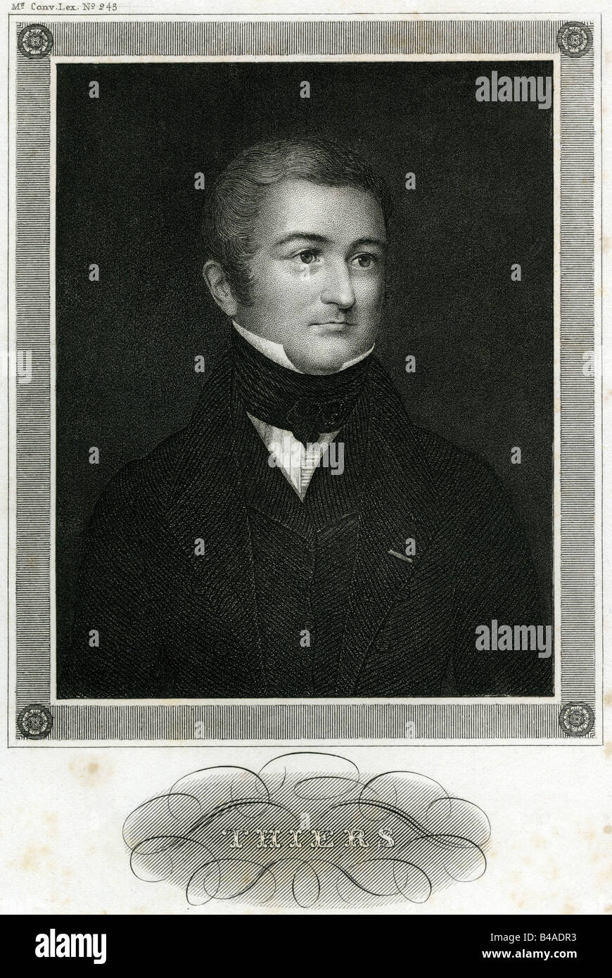 Thiers, Adolphe, 16.4.1797 - 3.9.1877, French politician and historian, portrait, steel engraving, Germany, 19th century, Artist's Copyright has not to be cleared Stock Photo