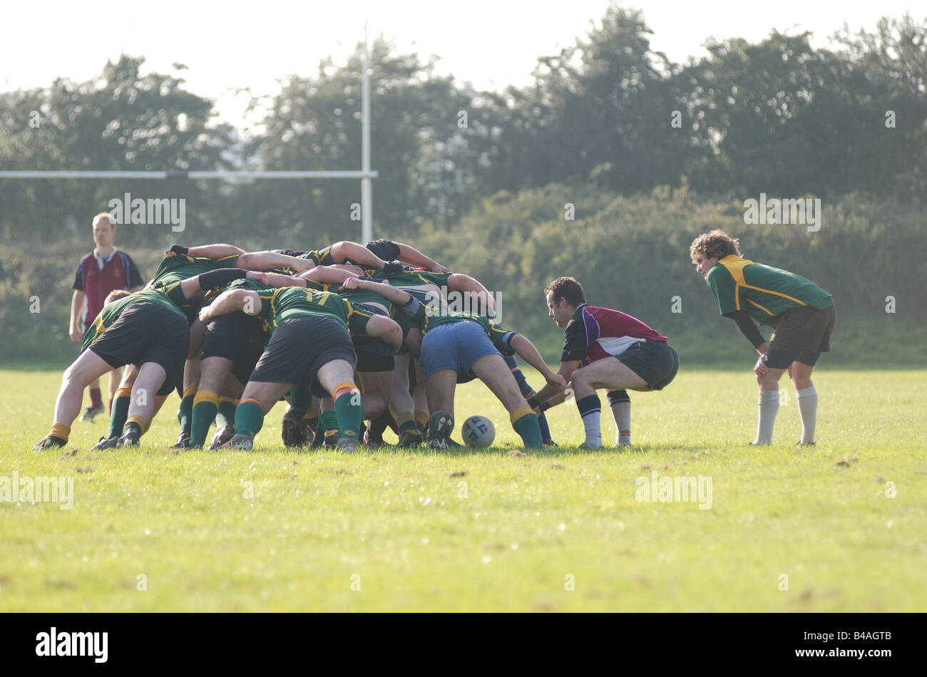 Rugby Union at club level UK Stock Photo