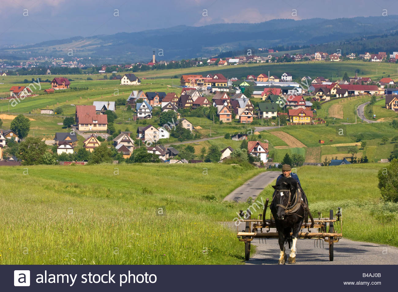 Poland Polish Farm Farmer Agriculture Stock Photos & Poland Polish Farm