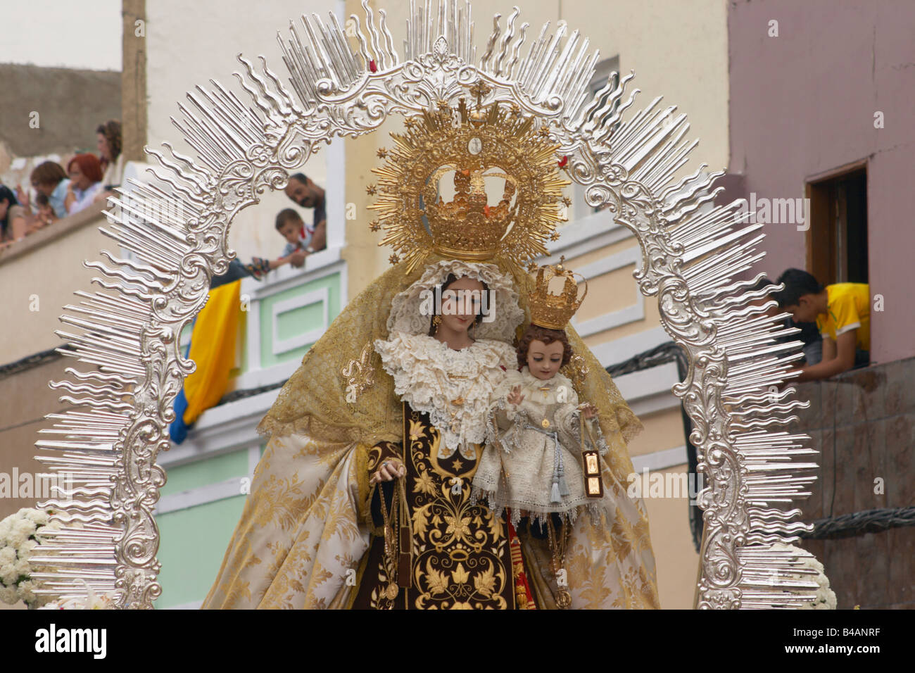 Procession fiesta virgen del carmen hi-res stock photography and images ...