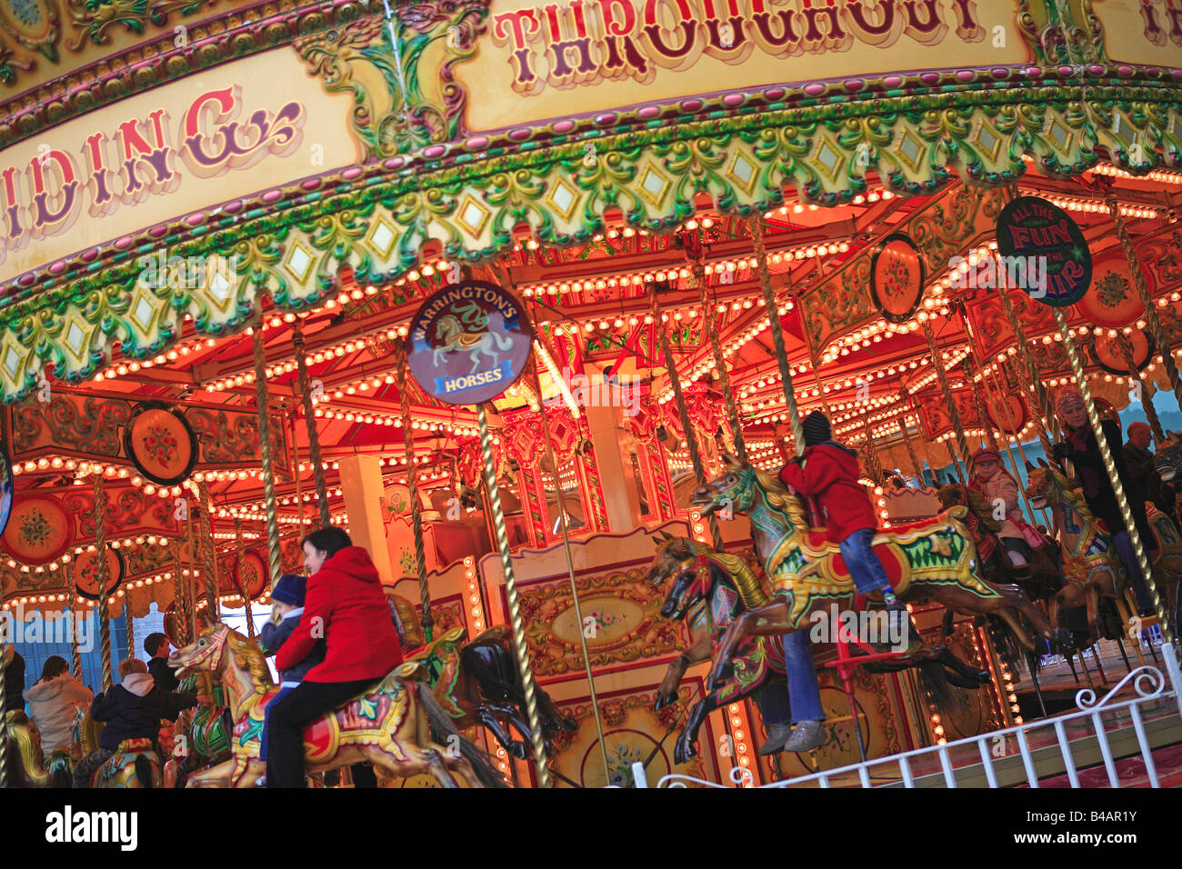 Dublin, Christmas Market, Dock Stock Photo Alamy