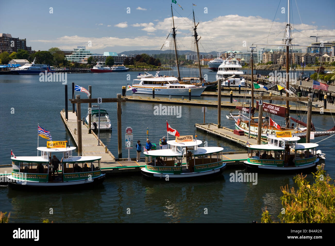 Victoria harbour, Vancouver Island, British Columbia, Canada Stock Photo Alamy