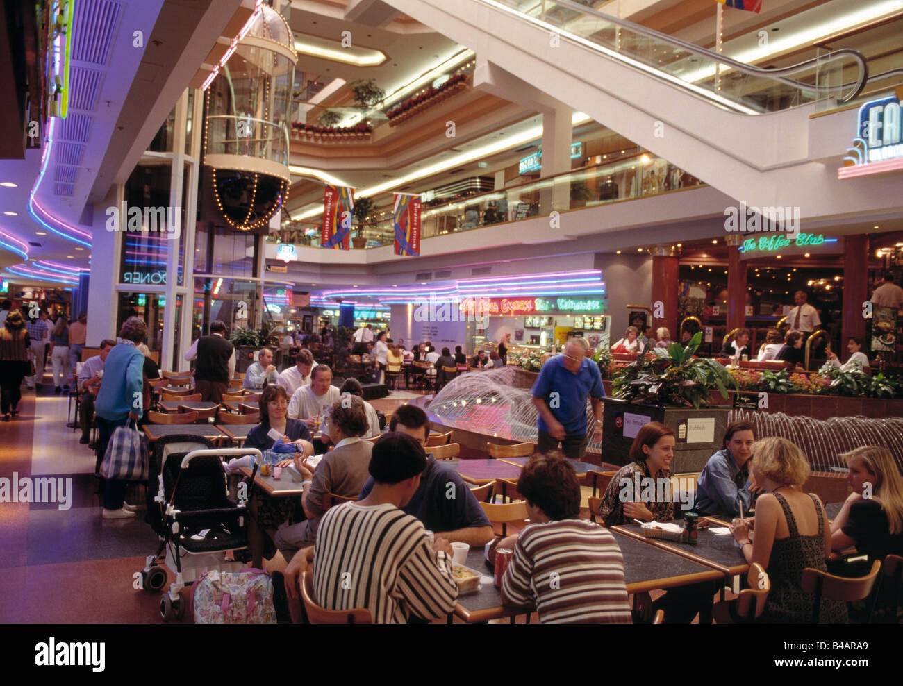 Brisbane malls hires stock photography and images Alamy