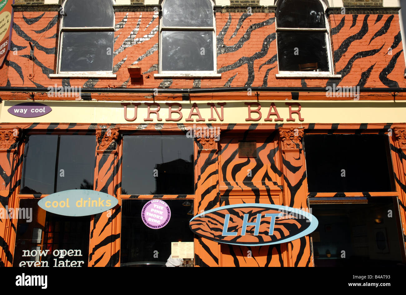 Urban Bar In Whitechapel London Stock Photo - Alamy