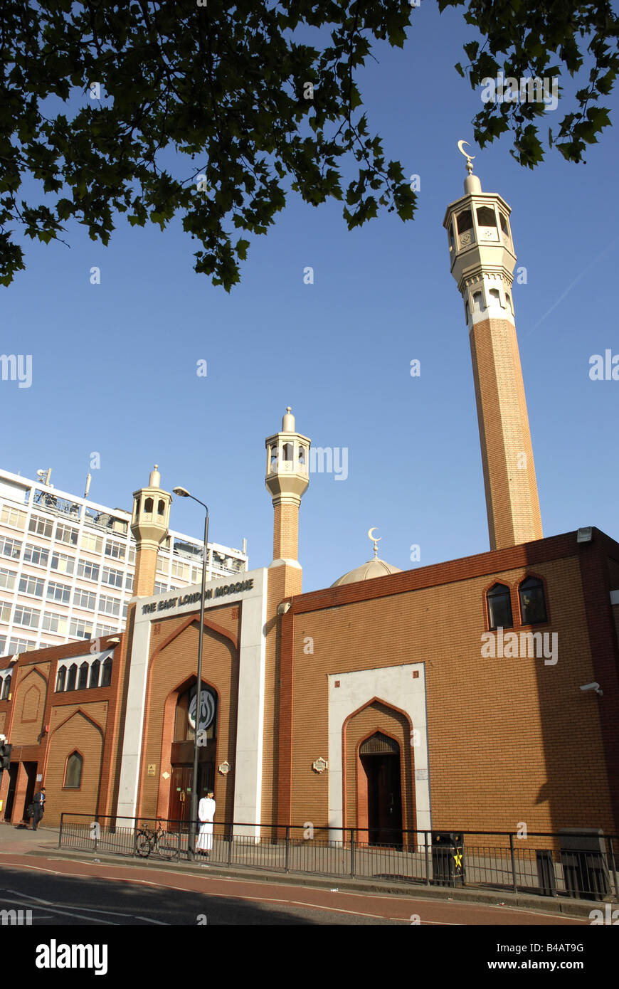 The East London Mosque, Whitechapel London. Stock Photo