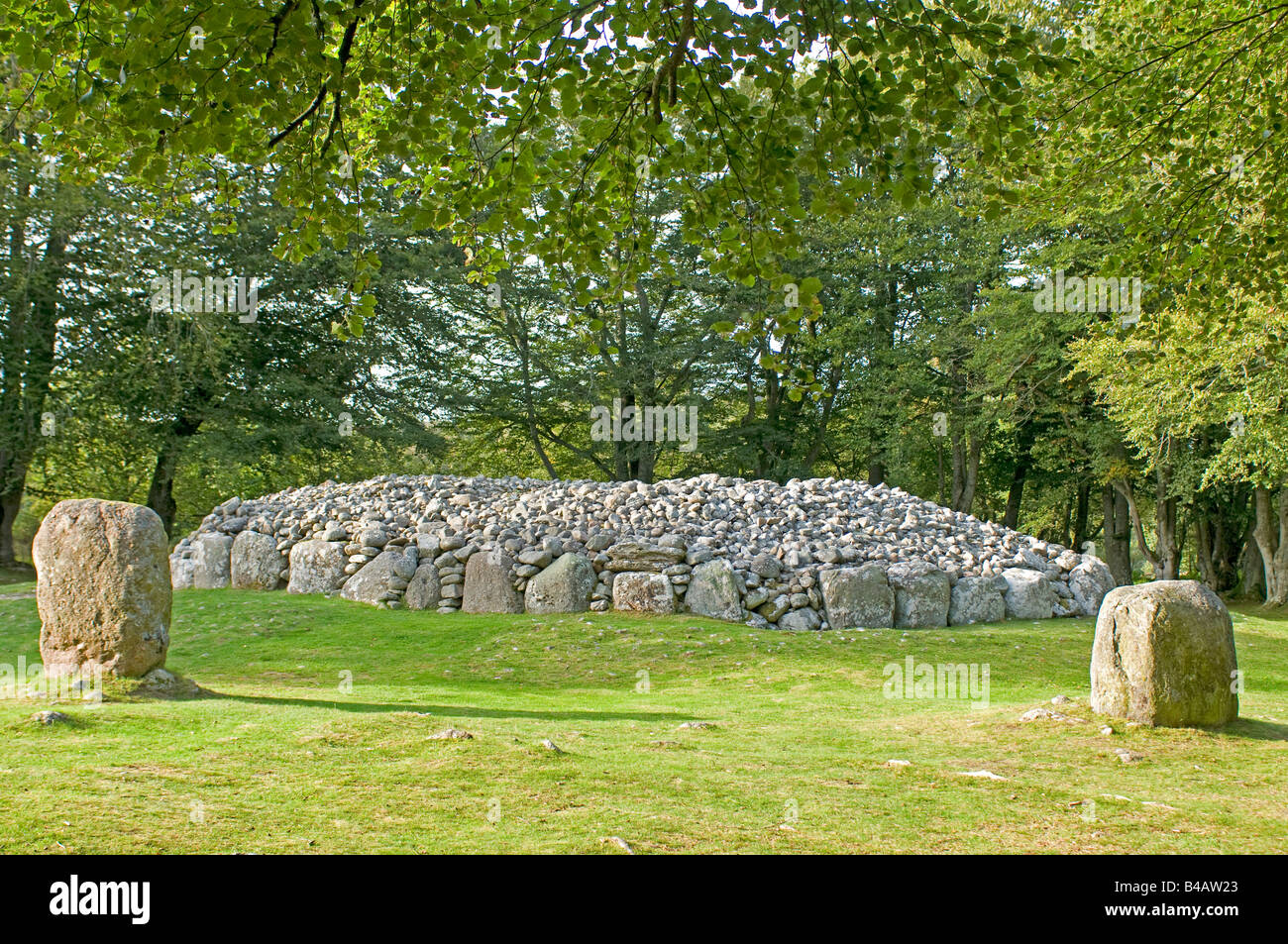 Scottish Bronze Age Burial Site Scottish Highlands Stock Photo