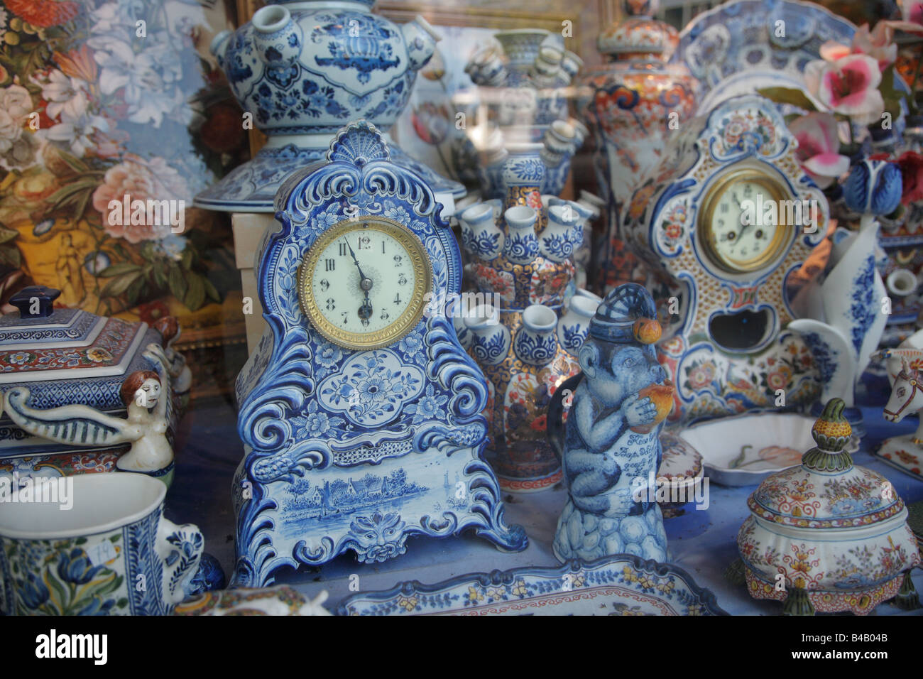 Delftware store, Delft, Netherlands Stock Photo