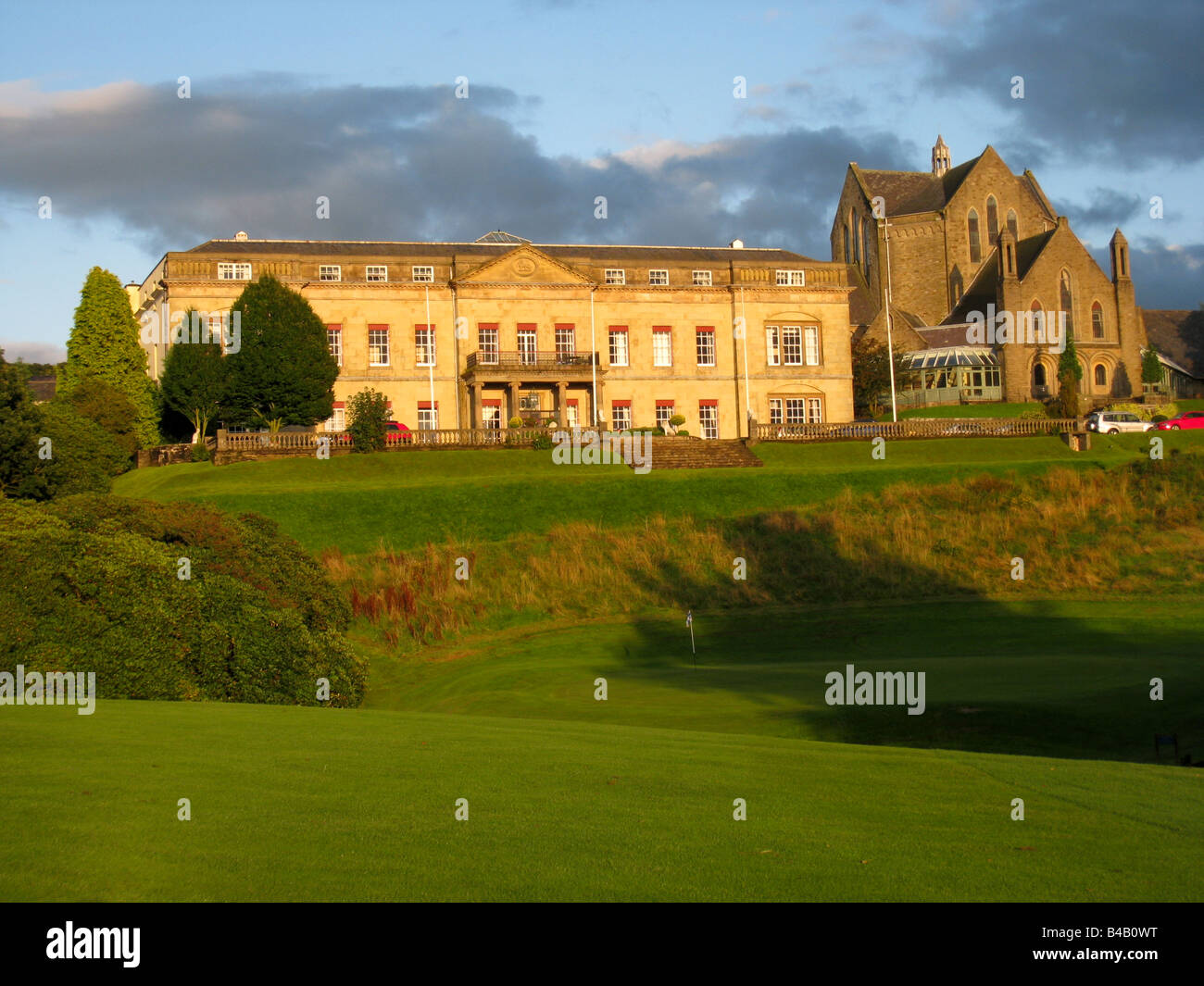 Barcelo Shrigley Hall Hotel Golf and Country Club Pott Shrigley  Macclesfield Cheshire Stock Photo - Alamy