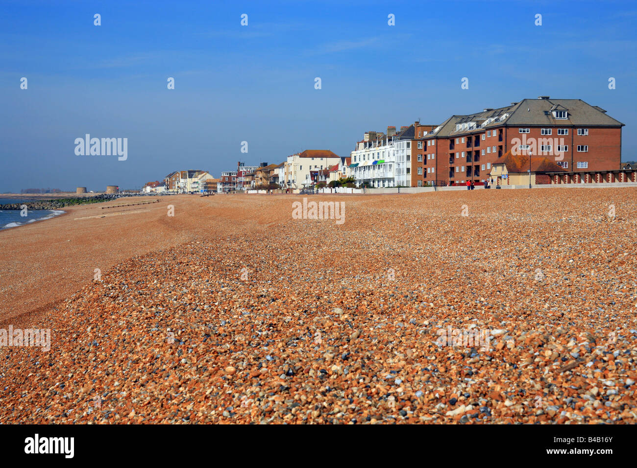 Beach, Hythe, Folkestone, Kent, England, UK Europe Stock Photo Alamy