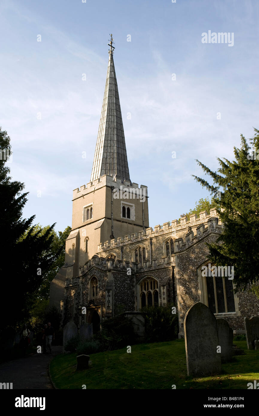 Saint Mary's church in Harrow on the Hill, diocese of London Stock