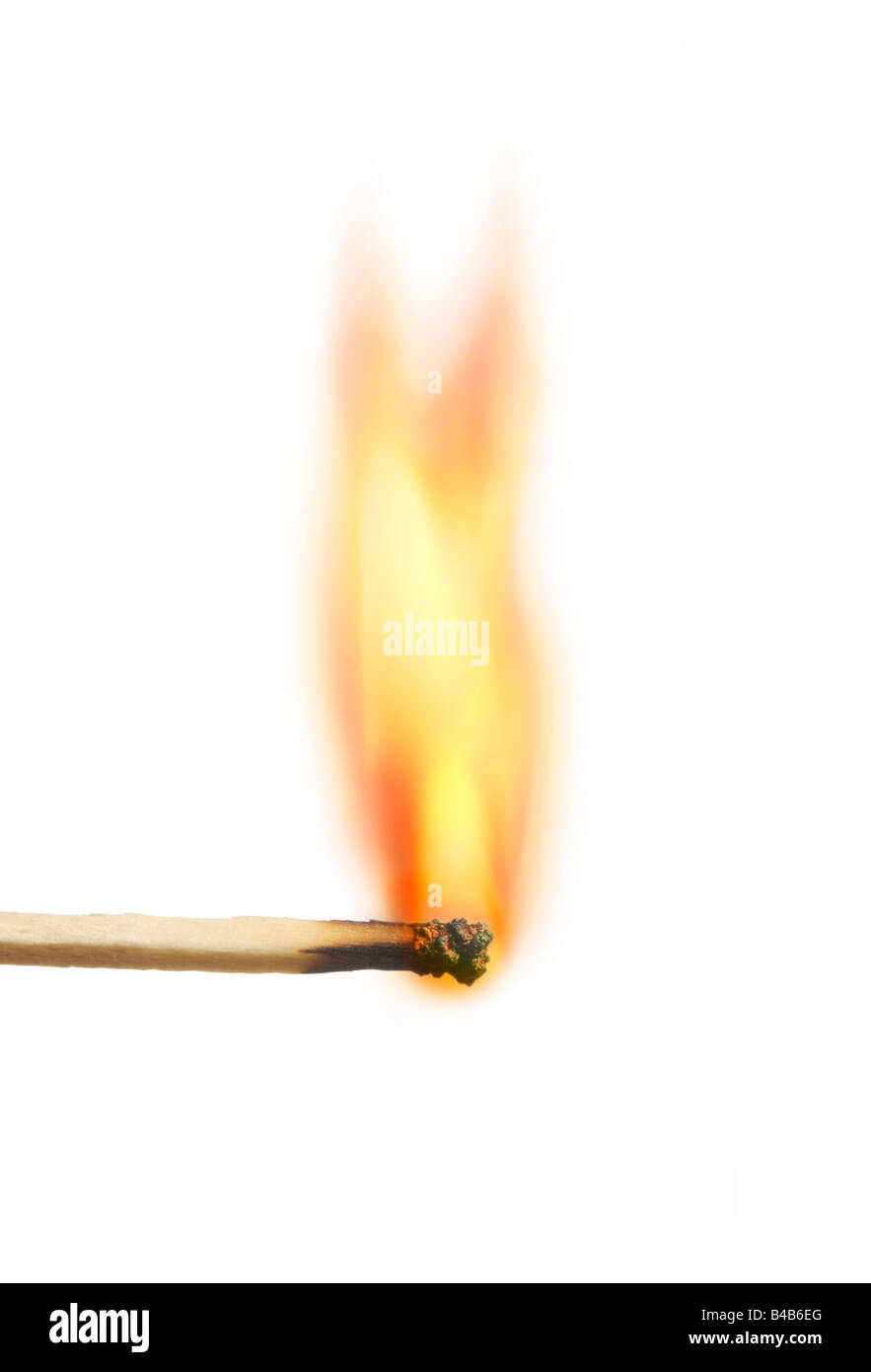 match flame Stock Photo 19915576 Alamy