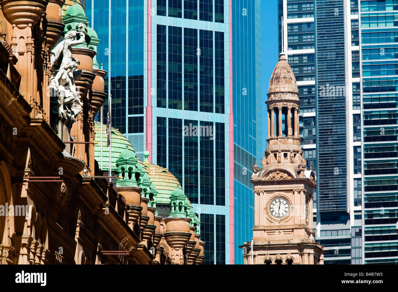 TOWN HALL QUEEN VICTORIA BUILDING SYDNEY AUSTRALIA Stock Photo Alamy
