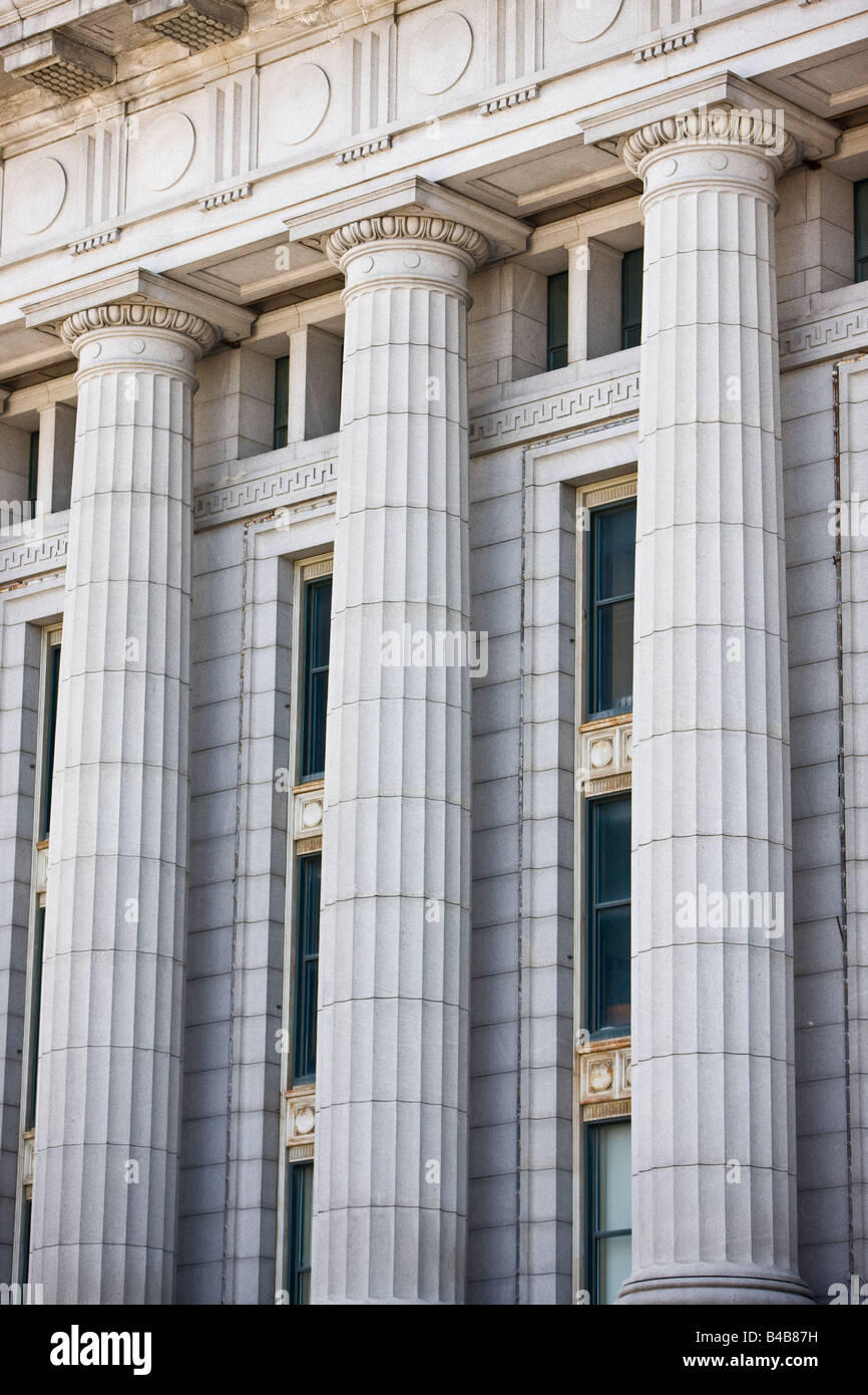 Millennium Centre Building (1910) in the Exchange District, City of Winnipeg, Manitoba, Canada. Stock Photo